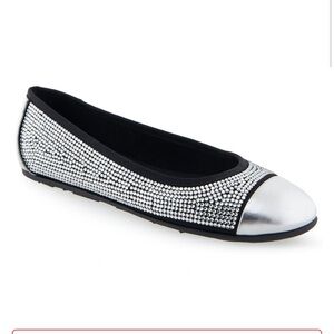 AEROSOLES WOMEN'S FLATS rhinestone 10.5